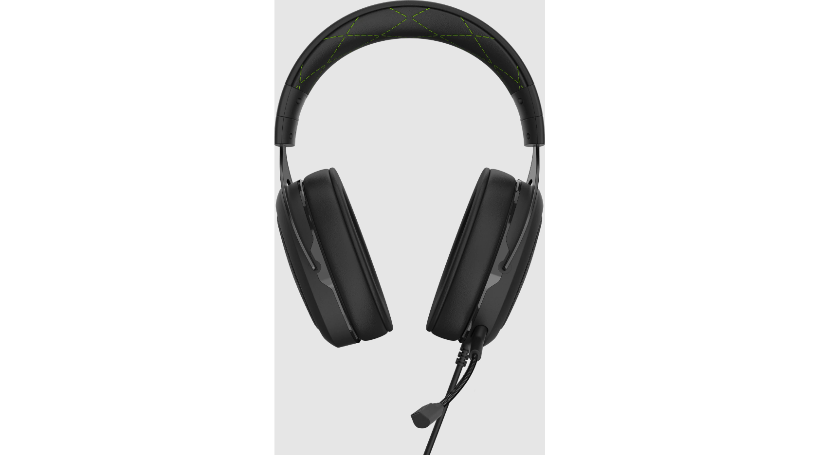 Tai nghe Gaming Corsair HS50 PRO Stereo Green được thiết kế cho sự thoải mái